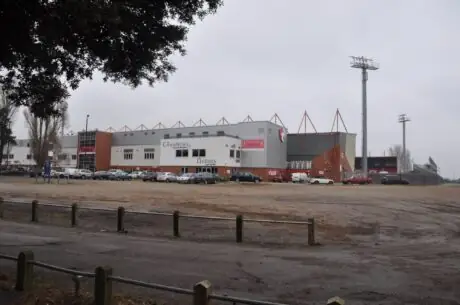 Archive exterior of Bournemouth’s Dean Court stadium in December 2010.