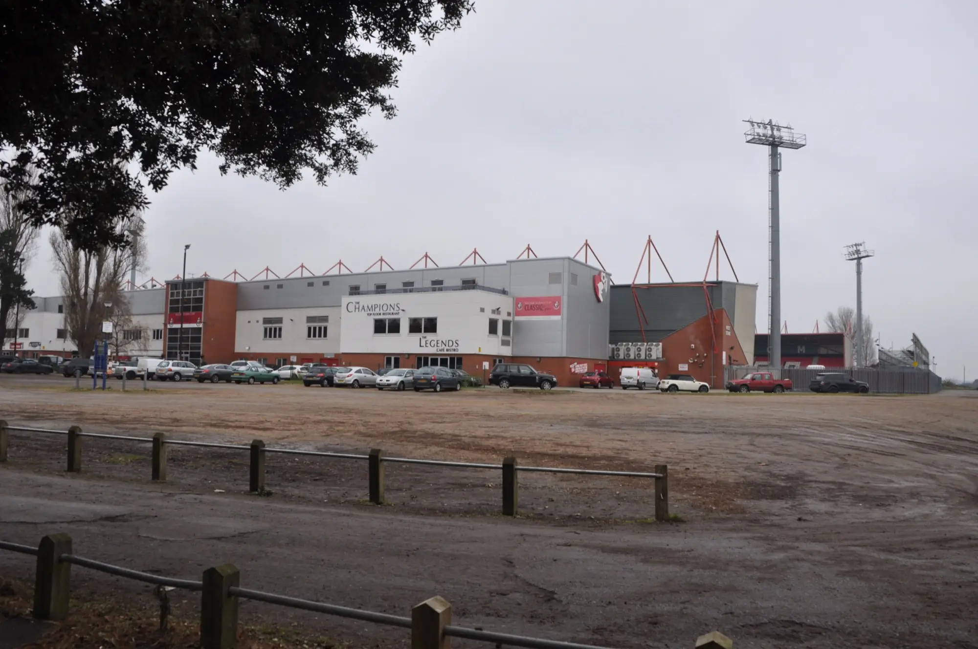 Archive exterior of Bournemouth’s Dean Court stadium in December 2010.