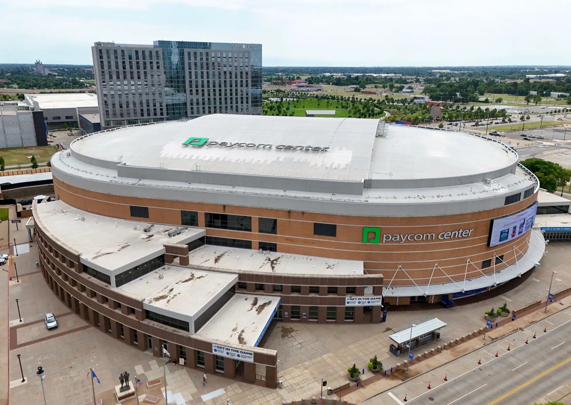 Archive Thunder home arena, Paycom Center, in Oklahoma City